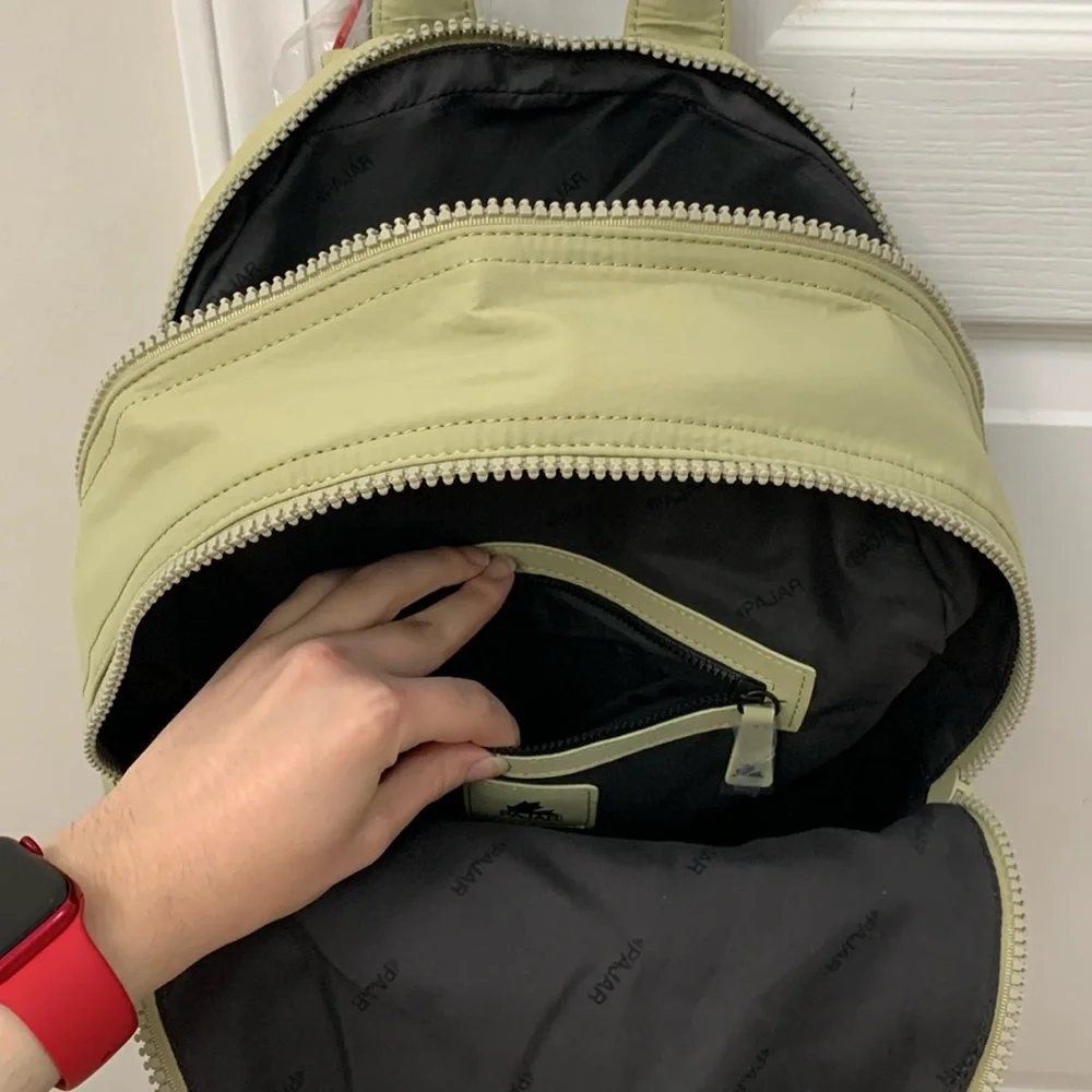 Pajar Khaki / Tan / Green Nylon Backpack